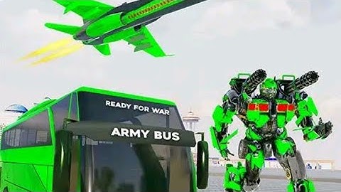 How to play Army bus robot Transformation