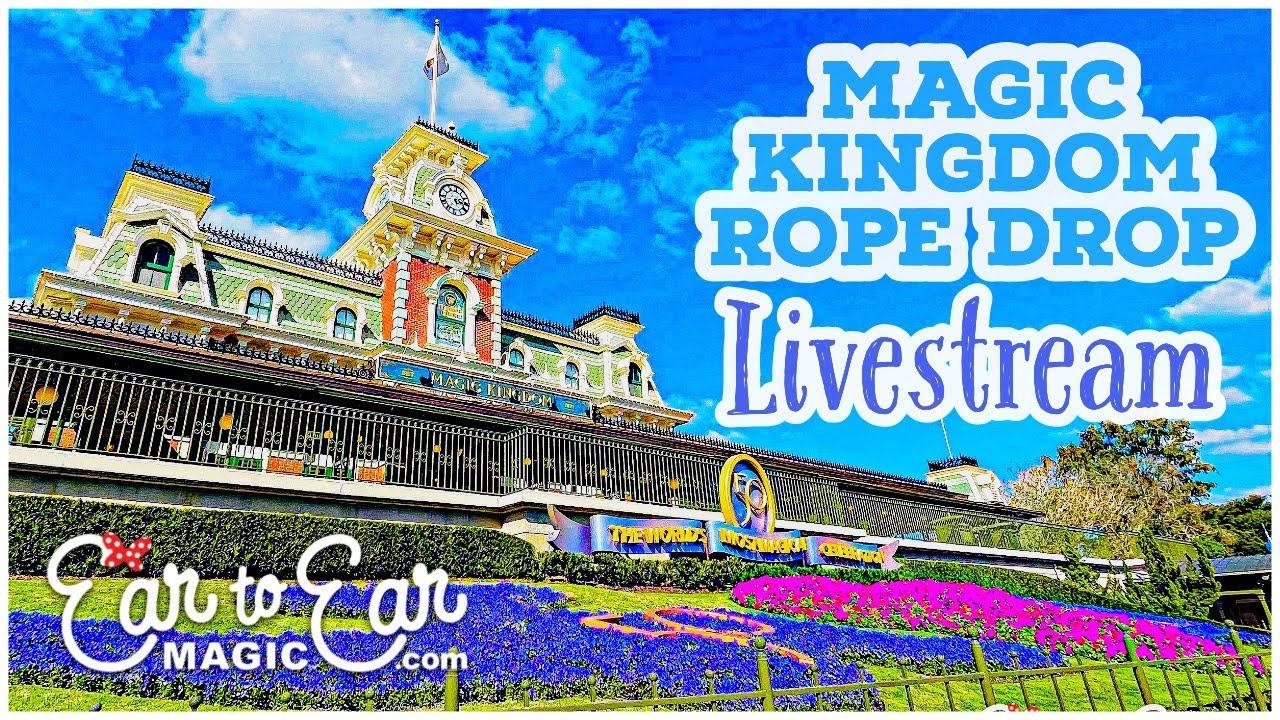 🔴 LIVE Magic Kingdom Rope Drop Livestream Disney World 3/3 YouTube