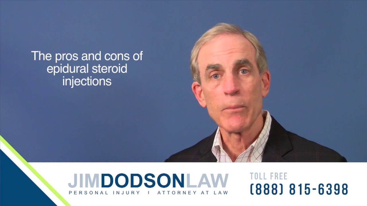 The Pros & Cons of Epidural Steroid Injections - YouTube