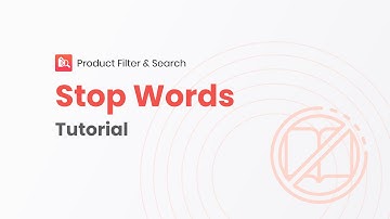 How to use Stop Words in Product Filter & Search app || Shopify App by Boost Commerce