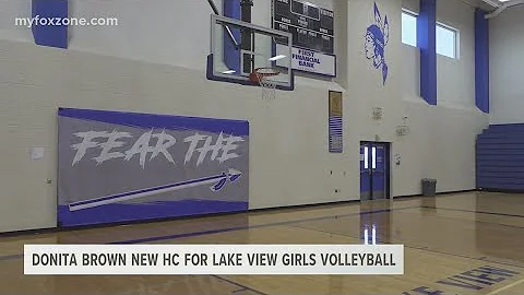 New Lake View High School head girls volleyball co...