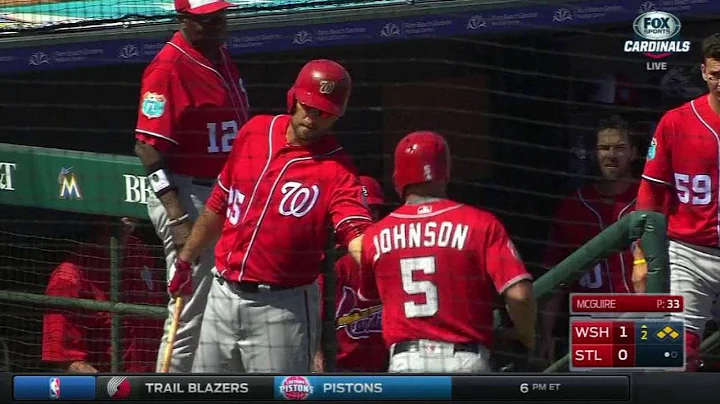 WSH@STL: Taylor grounds an RBI single to left