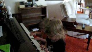Adella/Sarah piano age 2ish?