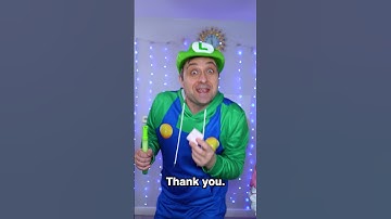 Bubble blowing challenge #funny #familygamestories #supermario