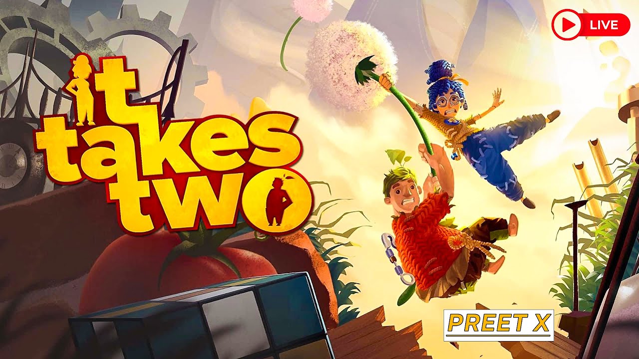 IT TAKES TWO I PS5 GAMEPLAY I CO-OP GAME I PREETX