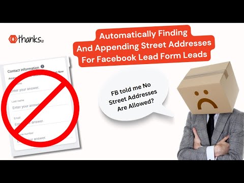 Realtors: How to Get Home Addresses for Facebook Lead Ads
