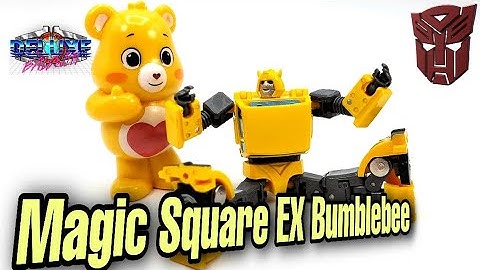 He wants your Soul.. Magic Square MS-B21EX Intelligence Officer Transformer Review. (Bumblebee)