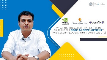 What are the algorithm platforms suitable for Edge AI development? | VisAI Labs
