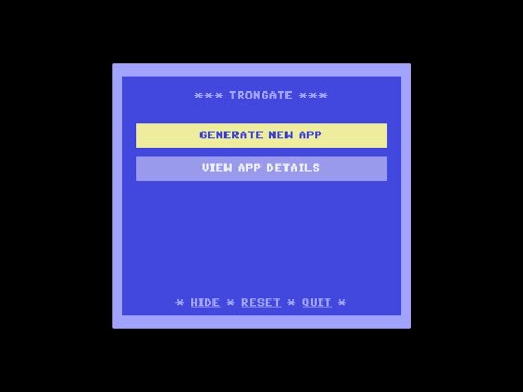 Trongate Framework Showcase : Automatic Installer