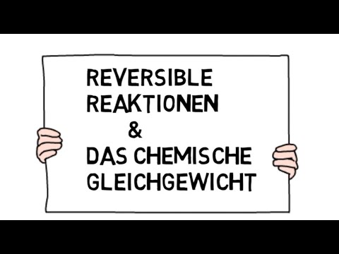 Reversible Reaktionen und chemisches Gleichgewicht