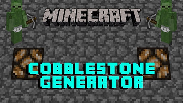 Minecraft: Cobblestone Generator 1.5