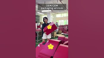 Creative Folding Gift Box for Luxury Brand,save up 90% storage space #giftbox #foldingbox #factory