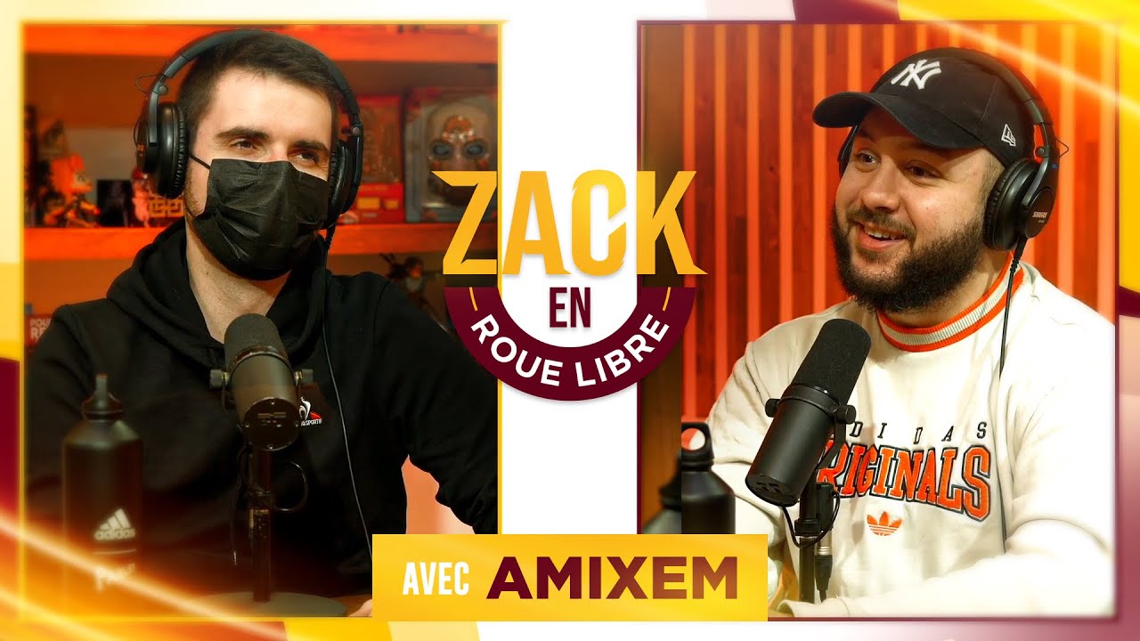 Sa carrière, la Redbox, les réseaux.. Amixem nous dit tout – Zack en Roue Libre avec Amixem (S05E14)