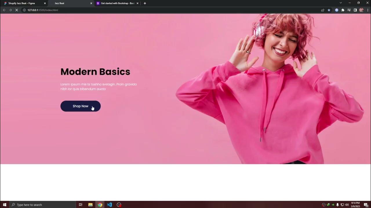 TUTORIAL - Transforming FIGMA Design into a Website using HTML, CSS ...