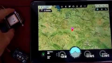APM 2.6 GPS connected to Naza