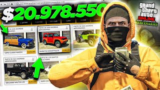 COMPRANDO TUDO DA NOVA DLC SAN ANDREAS MERCENARIES! (GTA 5 Online)