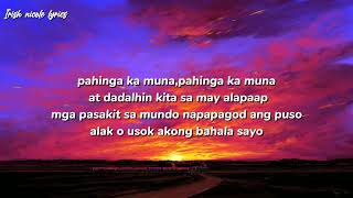 Pahinga - al James (lyrics)