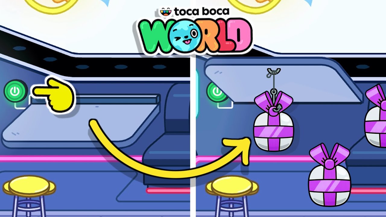 NEW SECRETS AND FREE GIFTS IN TOCA BOCA // HAPPY TOCA - YouTube