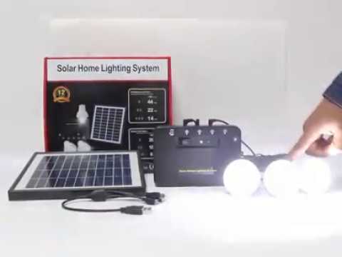 Solar Rechargeable Home Super-Bright LED Light