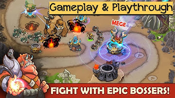 King Of Defense: Battle Frontier (Merge TD) - Android / iOS Gameplay