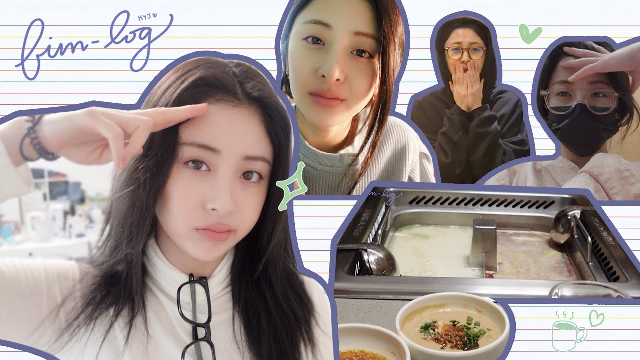 [FIM-LOG] 윤진 브이로그 #7 l 건강검진하는 르세라핌 본 적 있나요? 잔잔하면서도 멤버들과 함께하면 시끌벅적한 일상🥰