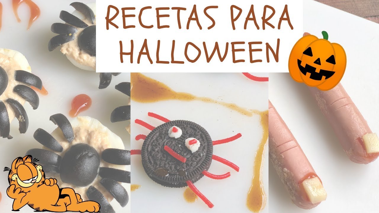 3 Recetas de Halloween 🤤 ¡TERRORÍFICAS!, image size:1280x720