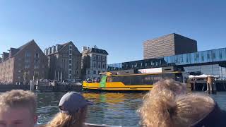 Journey thorough Canal by boat-Copenhagen scenic