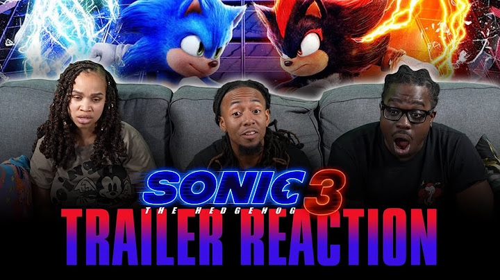 SHADOW IS HERE!! | Sonic the Hedgehog 3 Movie Trailer Reaction