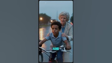 Iedereen negeerde de verloren oude vrouw, totdat een zwarte tiener haar hand vastpakte. Ze was een miljardair.