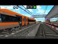 🔥 Dangerous Wap5 Amrit Bharat Locomotive Leads Intercity express+Howrah Local Skipping 90° 