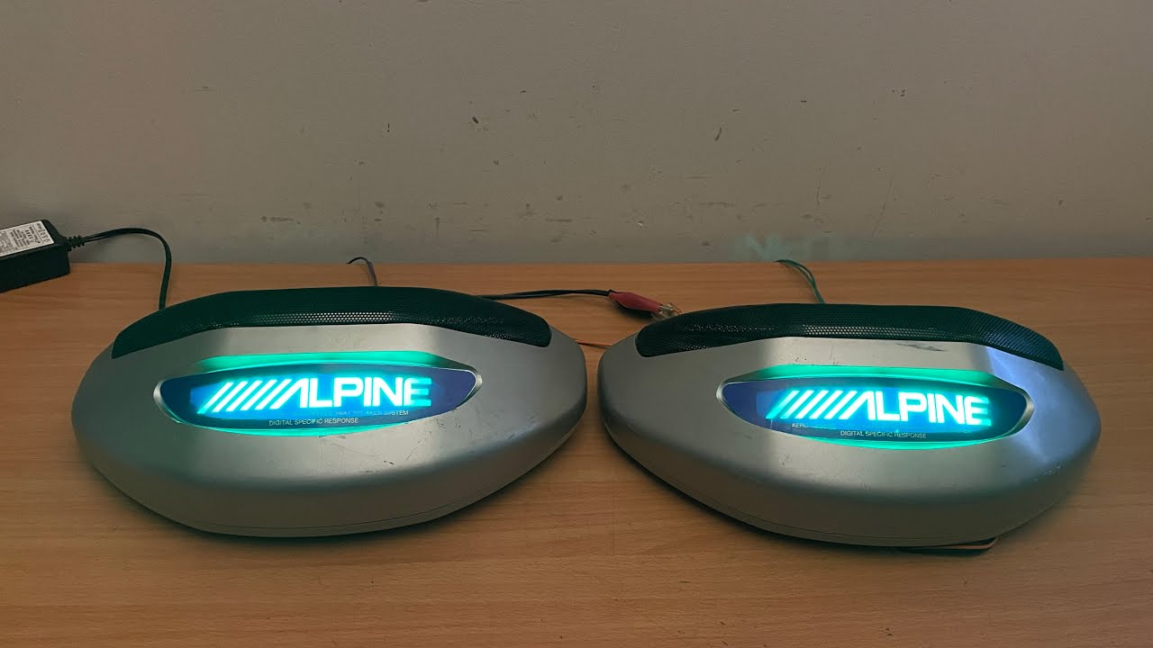 視聴動画 ALPINE アルパイン SBE-1330S イルミ イルミネーション
