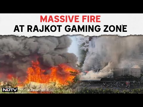 Rajkot TRP Game Zone Fire News | 20 Dead In Massive Fire At Gaming Zone In Rajkot, Rescue Ops On