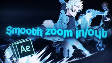 Smooth Zoom in/out Tutorial | After Effects