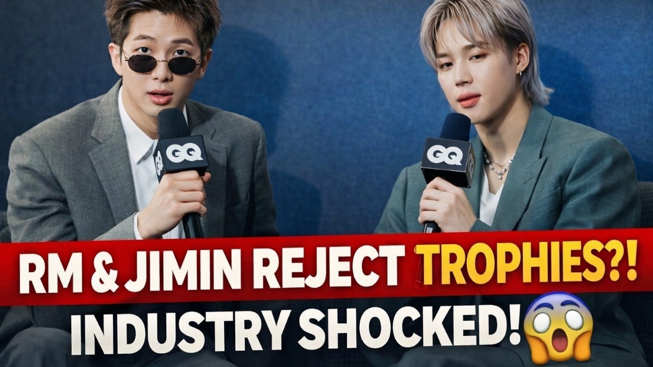 BTS не гонятся за трофеями? Заявление RM и Чимина о премии «Грэмми» вызвало бурю негодования! 😱