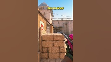 FIRST CS2 ONE WAY #shorts #cs2