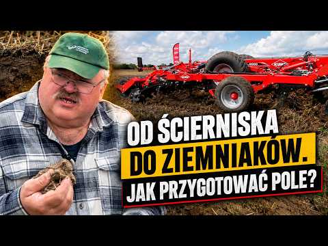 Od ścierniska do ziemniaków. Prof. Piechota pokazuje, jak przygotować glebę, KUHN pokazuje czym