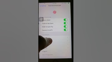 How to use Touch ID