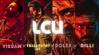 LCU  BGM Compilation Vikram Leo Rolex Dilli 🔥⚡⚡⚡