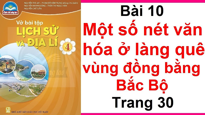 Giải vở bài tập lịch sử lớp 4 bài 20