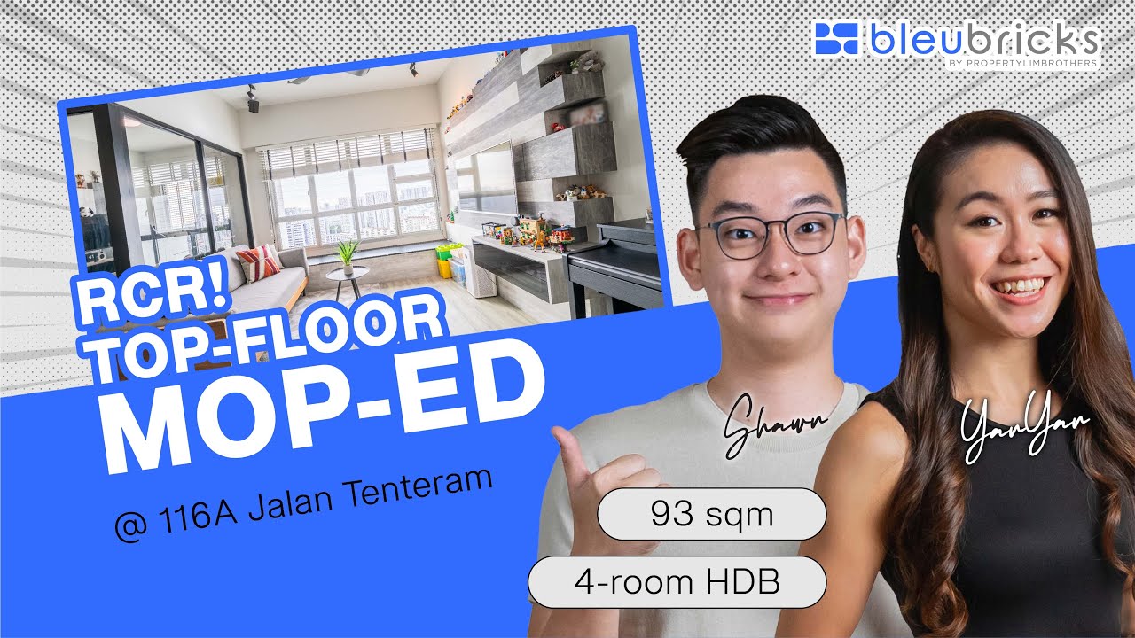 Singapore HDB | 4-Room Corner HDB |Home Tour| $830,000 | 116A Jalan Tenteram | bleubricks By PLB
