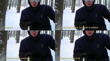 Deshaker - video stabilizer for VirtualDub, example of use.