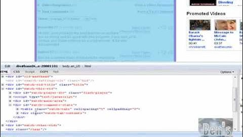 Editing ANY Webpage online: Firebug