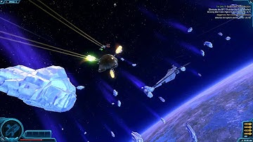 SWTOR - Space Battle - Saleucami Fleet Action (beta footage) 1080p [HD]