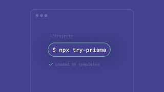 Announcing: try-prisma!