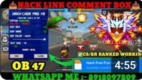THE KING CHEATS V59 | OB47 FF HACK | FREE FIRE MOD MENU | THE KING CHEATS MOD MENU | FF HACK 2025