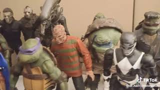 My Teenage Mutant Ninja Turtles Action Figure Collection Revealed Part #1 (NECA TMNT Action Figures) screenshot 3
