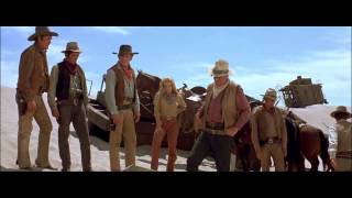 John Wayne Westerns Collection: The Train Robbers - "Hard As They Can" Clip