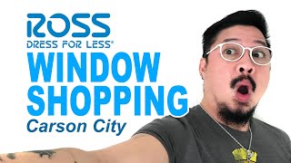 ROSS Dress for Less Window Shopping at Carson City Toys Shoes Bags Bed & Bath ASMR Relaxation