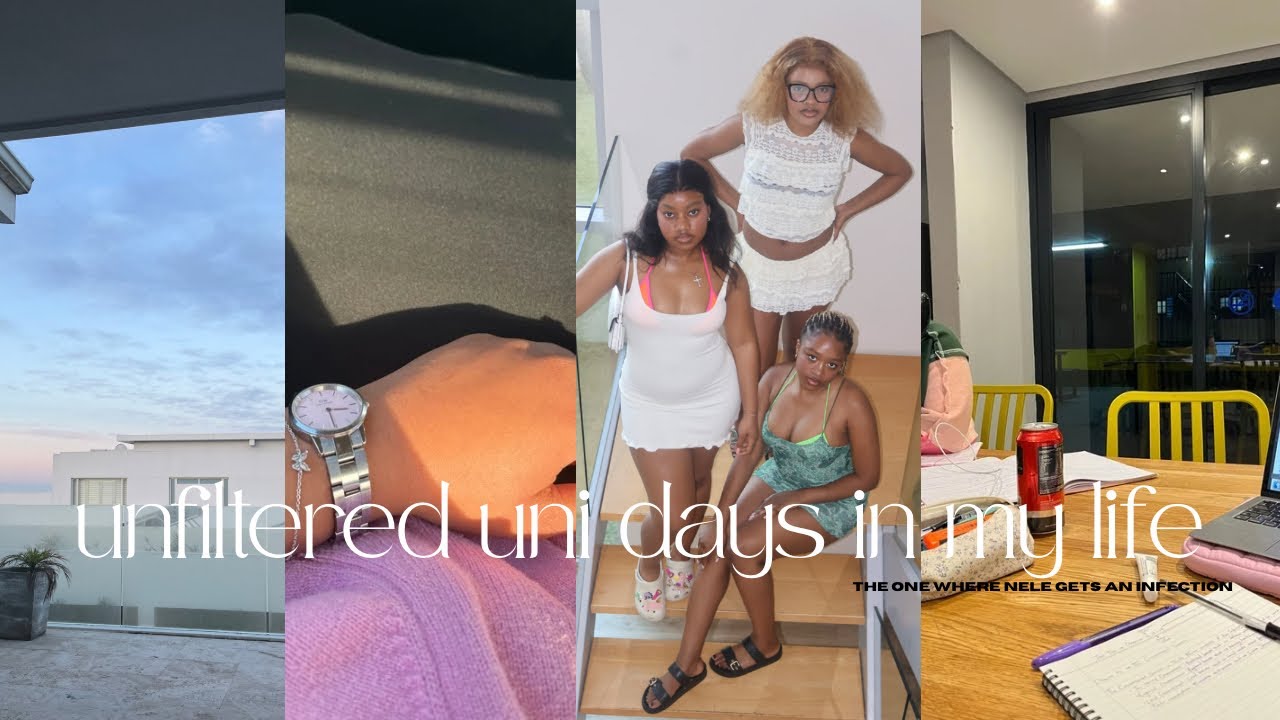 Unfiltered Uni Days In My Life || Studying, Presentations, Croctober + more! SOUTH AFRICAN YOUTUBER
