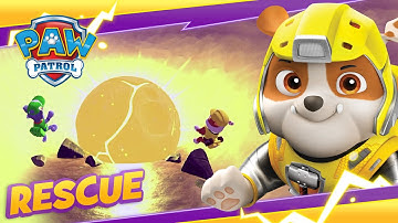 PAW Patrol Mighty Pups Find The Mighty Meteor! Cartoon and Game Rescue PAW Patrol Official & Friends